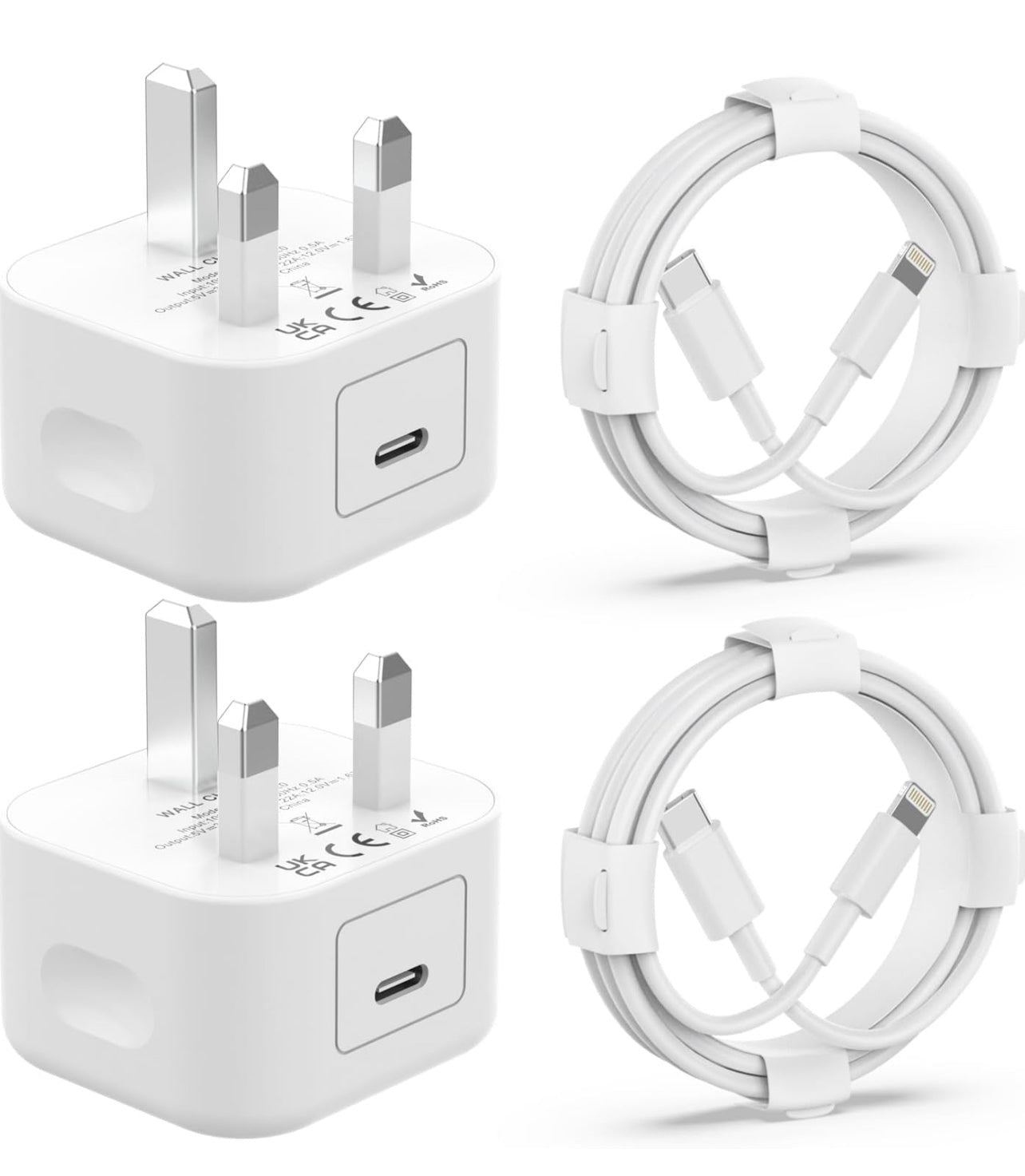 Imported 20W Original 3Pin Adapter + Cable